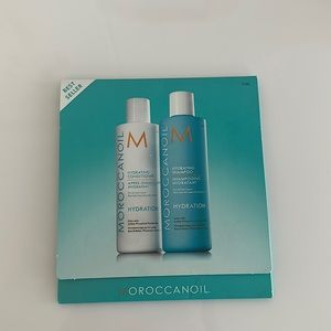 Moroccan oil shampoo and conditioner, super super moisturizing, 0.35oz, 10ml.